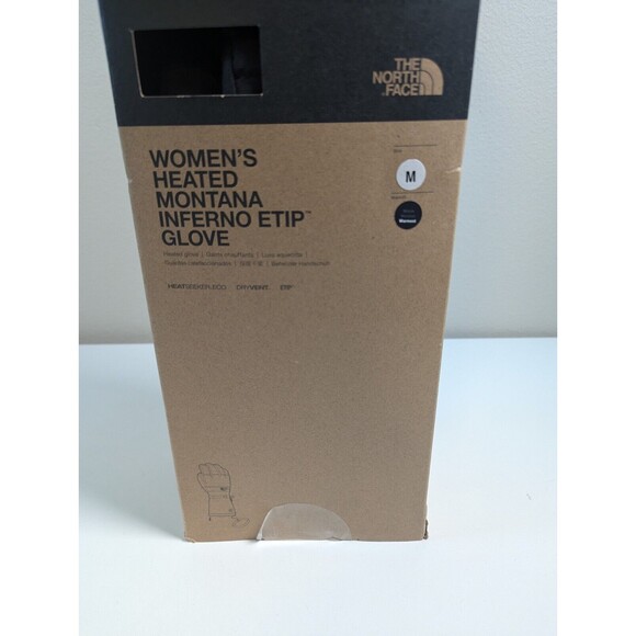 $250 The North Face Heated Montana Inferno Etip Gloves Battery Power NEW SZ Med - Picture 2 of 6